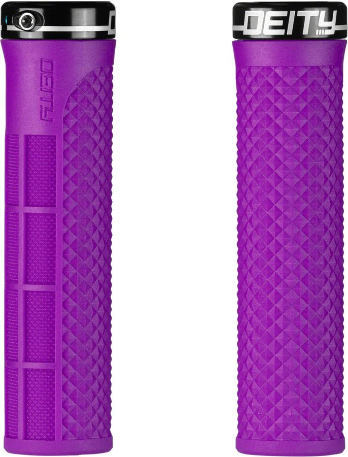 Deity Lockjaw Grips - Purple