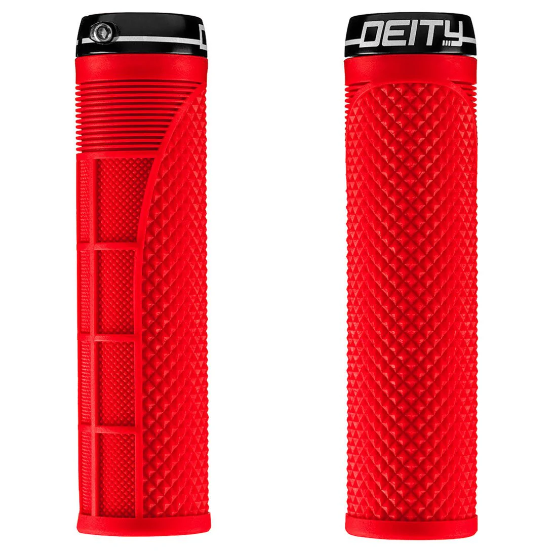 Deity Megattack Grips - Red