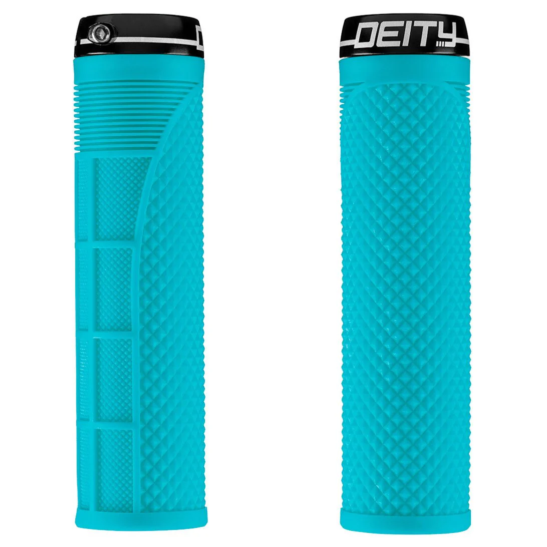 Deity Megattack Grips - Turquoise