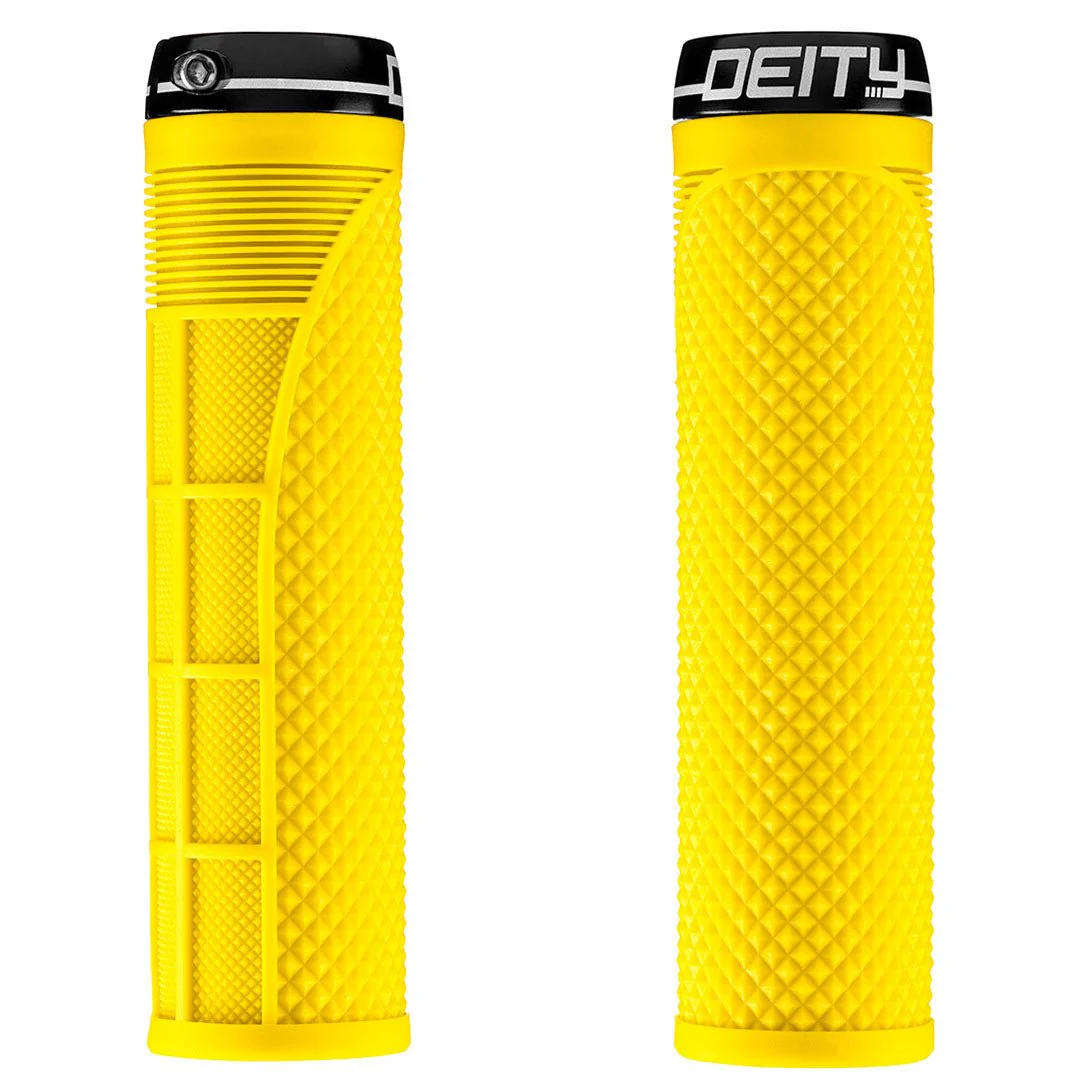 Deity Megattack Grips - Yellow