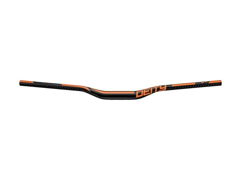 Deity Ridgeline 35 Handlebar - 25mm Rise - 800mm Width - 35mm Clamp - Orange