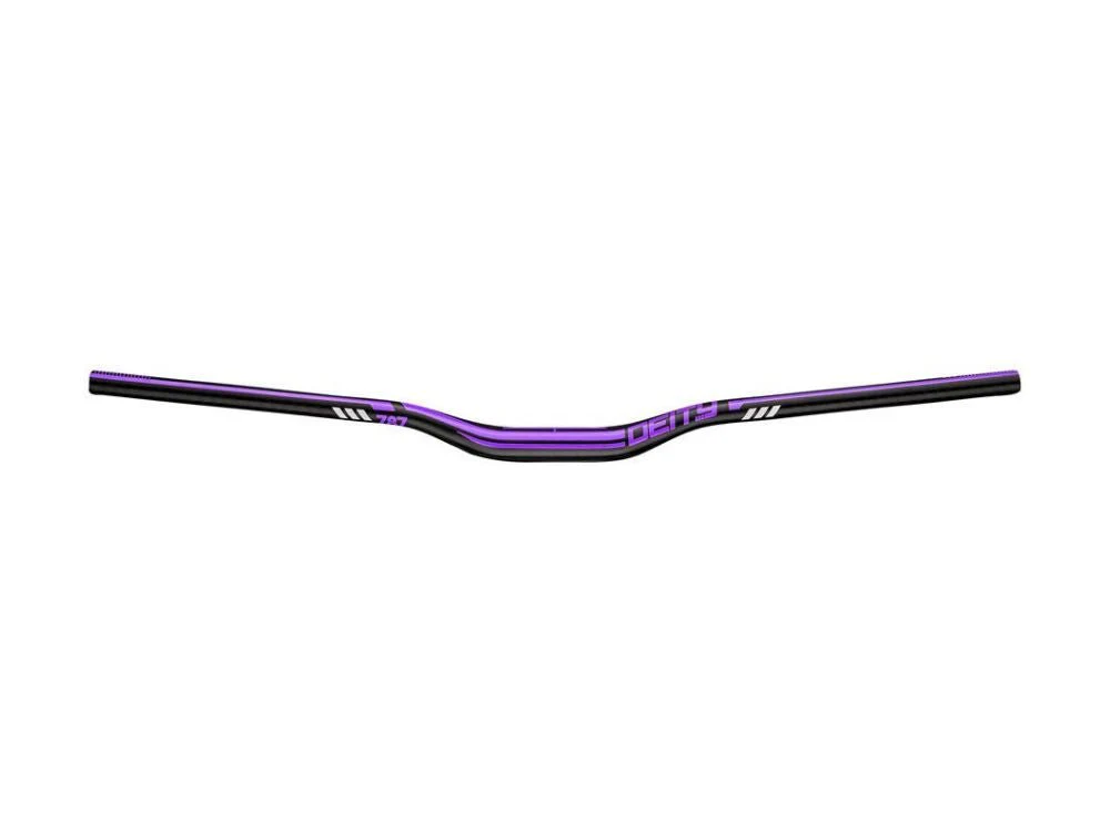Deity Skyline Handlebar - 25mm Rise - 787mm Width - 31.8mm Clamp - Purple