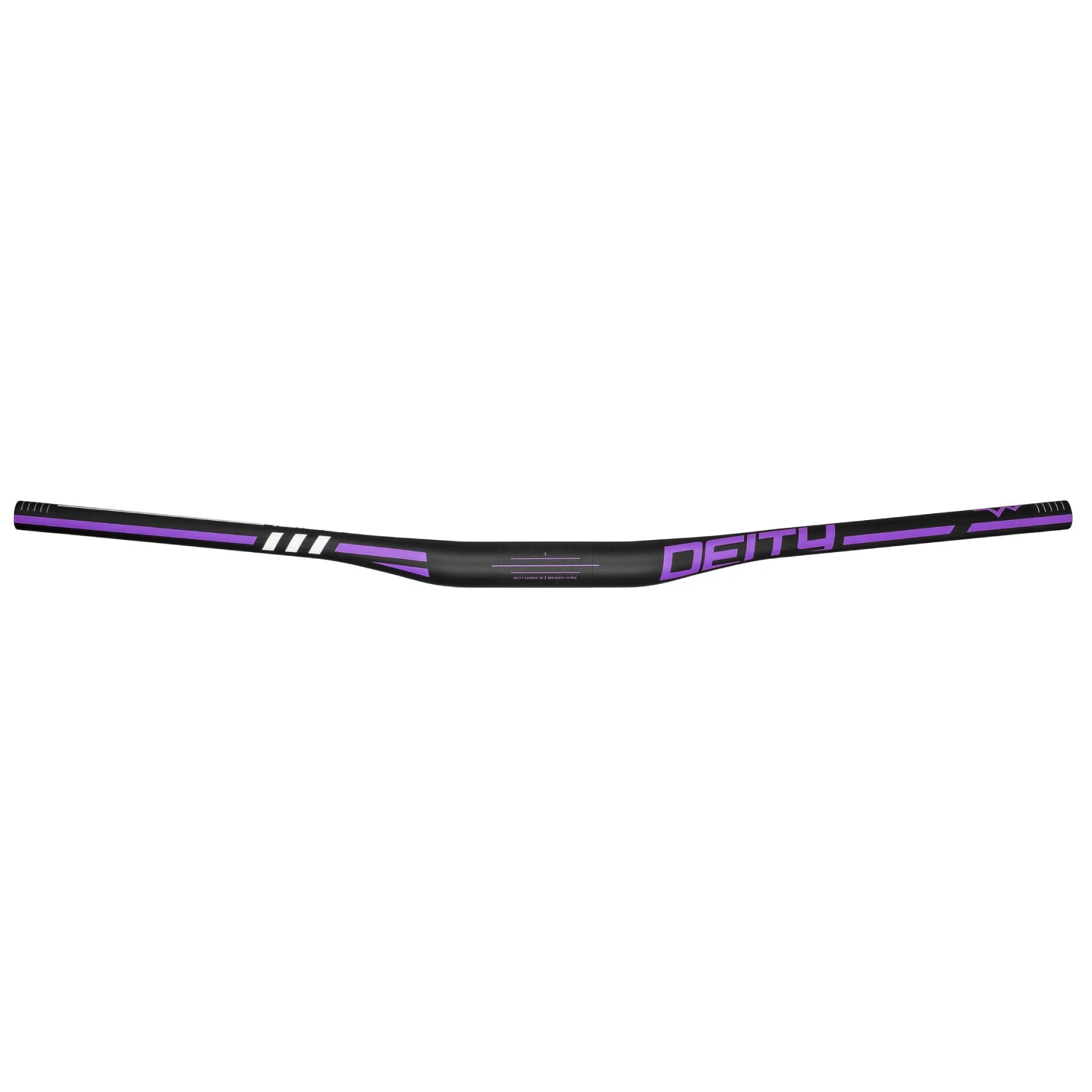Deity Skywire 35 Carbon Handlebar - 15mm Rise - 800mm Width - 35mm Clamp - Purple