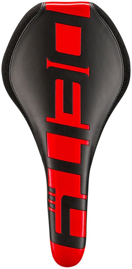 DEITY Speedtrap AM Saddle - Chromoly Black/Red