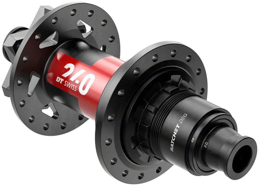 DT Swiss 240 DEG Rear Hub - 12x148mm - 6-Bolt - XD - 28H - 90pt