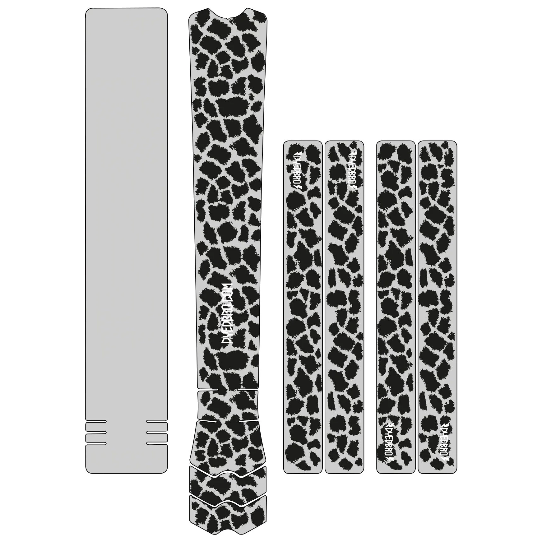 DYEDBRO Frame Protection - Black Animal Print
