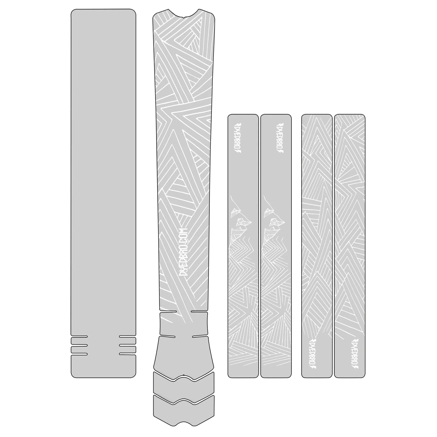 DYEDBRO Frame Protection - Stay Free White