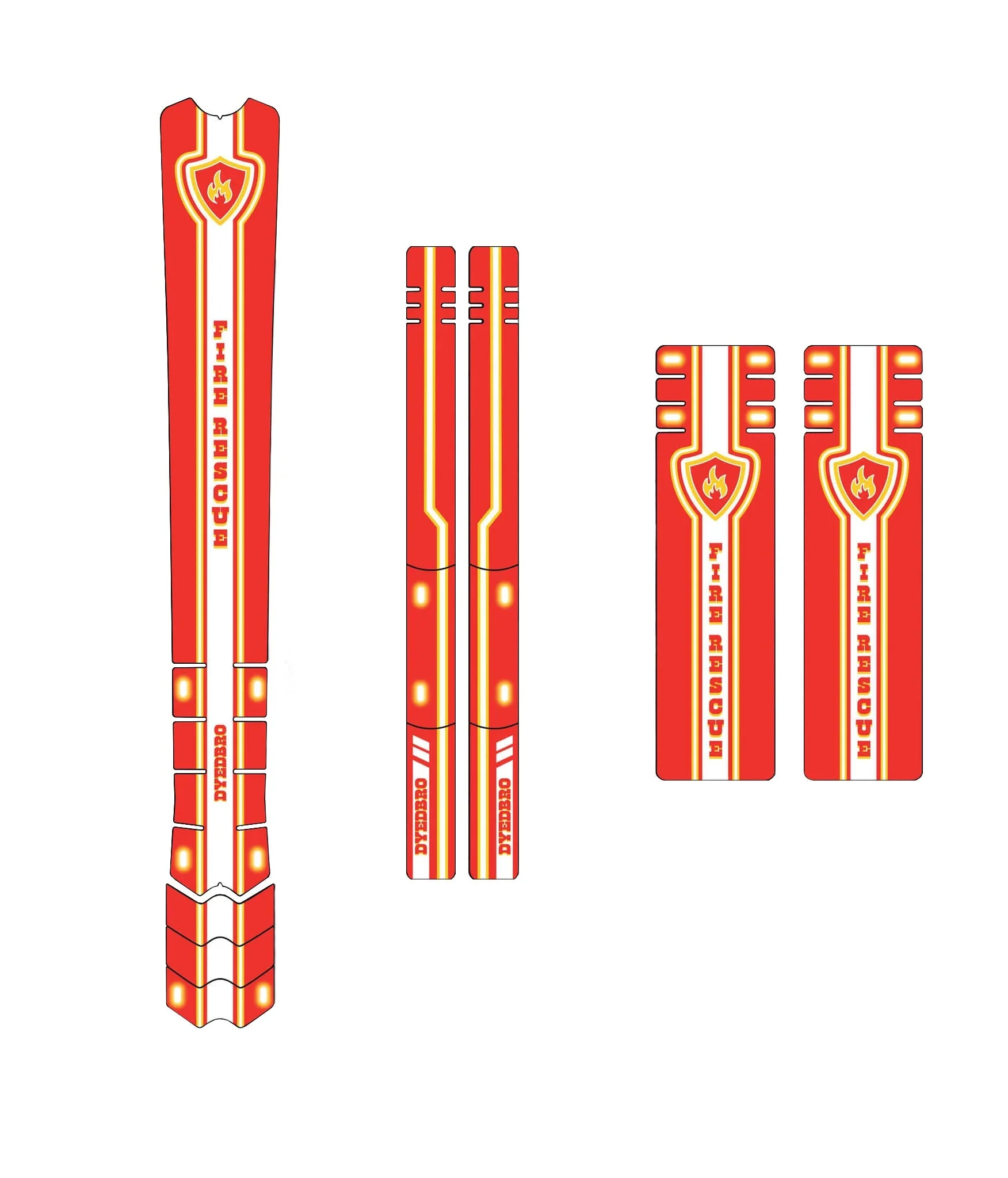 DYEDBRO Kids Frame Protection Fire - Rescue