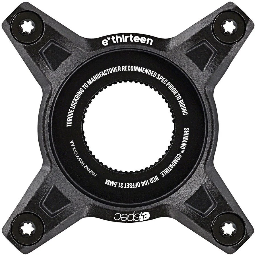 e*thirteen 104BCD Aluminum Direct Mount Spider for Shimano Motors