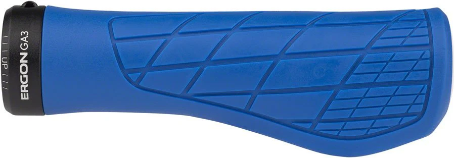 Ergon GA3 Grips - Midsummer Blue Lock-On Large - Image 2