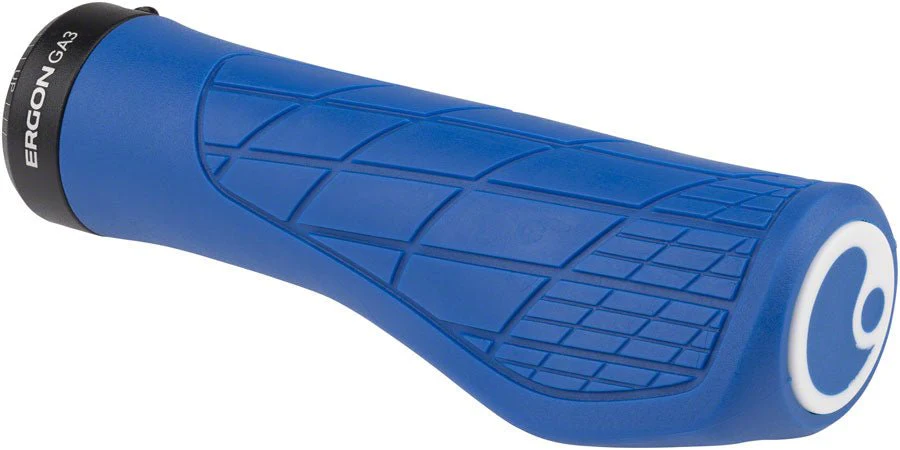 Ergon GA3 Grips - Midsummer Blue Lock-On Large - Image 3