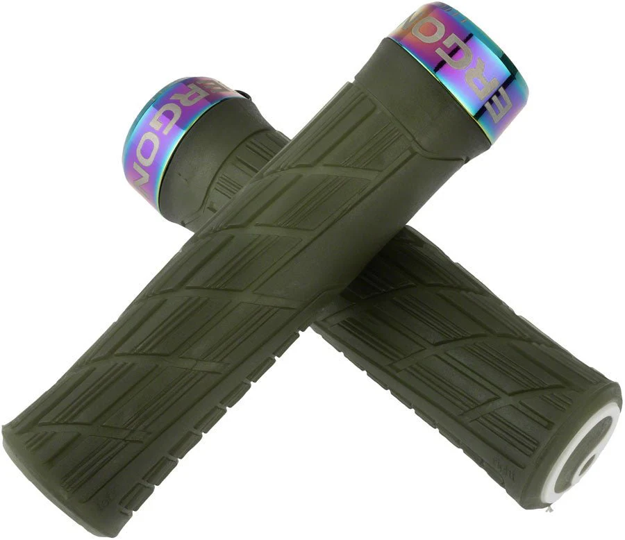 Ergon GE1 Evo Factory Grips - Frozen Moss/Oil Slick