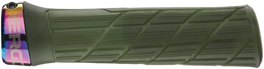 Ergon GE1 Evo Factory Slim Grips - Frozen Moss/Oil Slick - Image 2