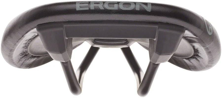 Ergon SM Comp Men's Saddle - Steel Rails - Stealth Black - Medium/Large - Image 4