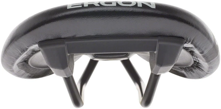 Ergon SM E Mountain Sport Men's Saddle - Chromoly Rails - Stealth Black - Small/Medium - Image 4