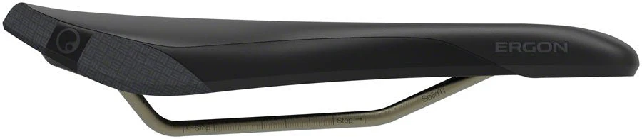 Ergon SM Enduro Pro Saddle - Titanium Stealth - Men's Small/Medium - Image 3