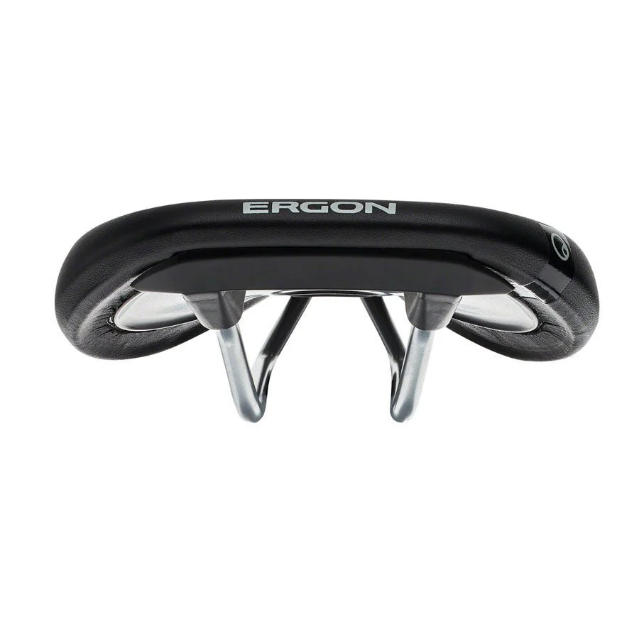 Ergon SM Women's Saddle - Chromoly Rails - Black - Medium/Large - Image 4