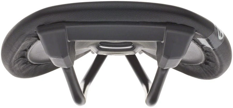 Ergon SR Comp Men's Saddle - Titanium Rails - Black - Medium/Large - Image 4