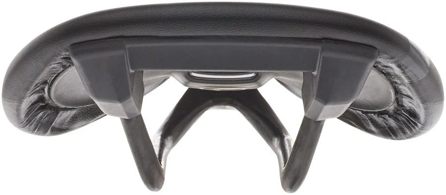 Ergon SR Pro Carbon Men's Saddle - Carbon Rails -Stealth Black - Small/Medium - Image 4