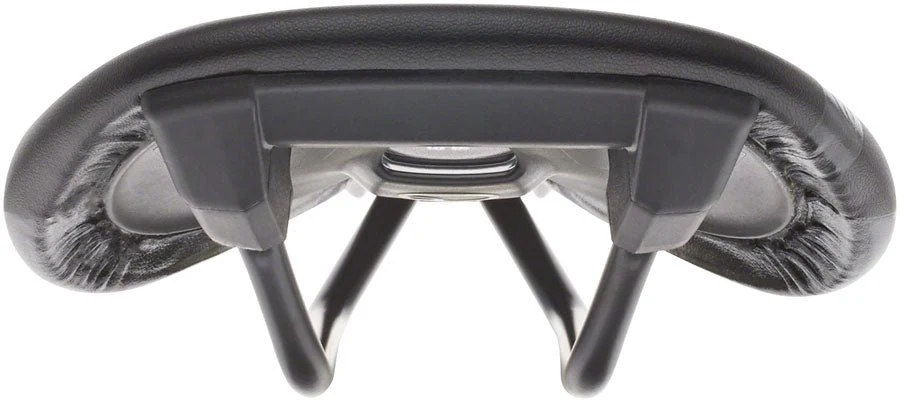 Ergon SR Pro Men's Saddle - Titanium Rails - Stealth Black - Medium/Large - Image 4
