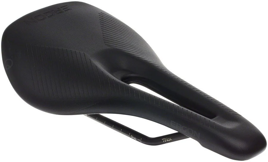 Ergon SR Pro Women's Saddle - Titanox Rails - Black - Medium/Large