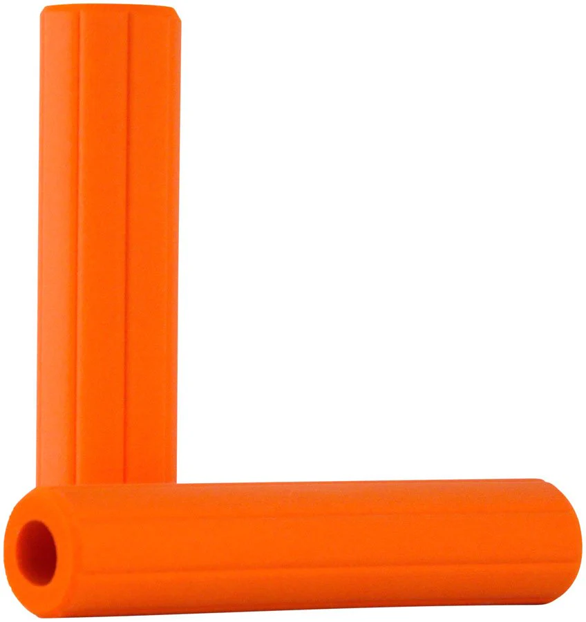 ESI Ribbed Chunky Grips - Orange - Image 3