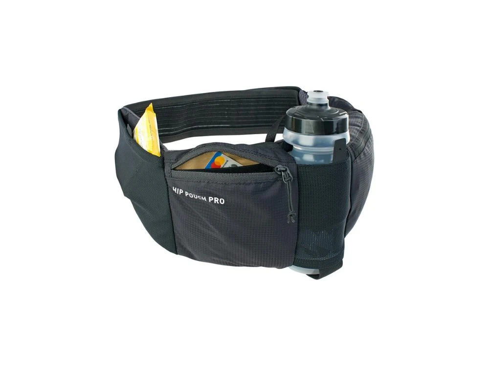 EVOC Hip Pouch Pro + Bottle Holder - 1.5L - Black - Image 3