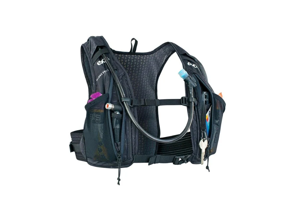 EVOC Hydro Pro 3 Hydration Bag w/ 1.5L Water Bladder - Black - Image 3