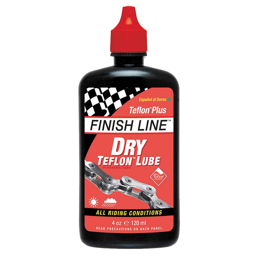 Finish Line Dry Chain Lube - 4oz Drip Bottle