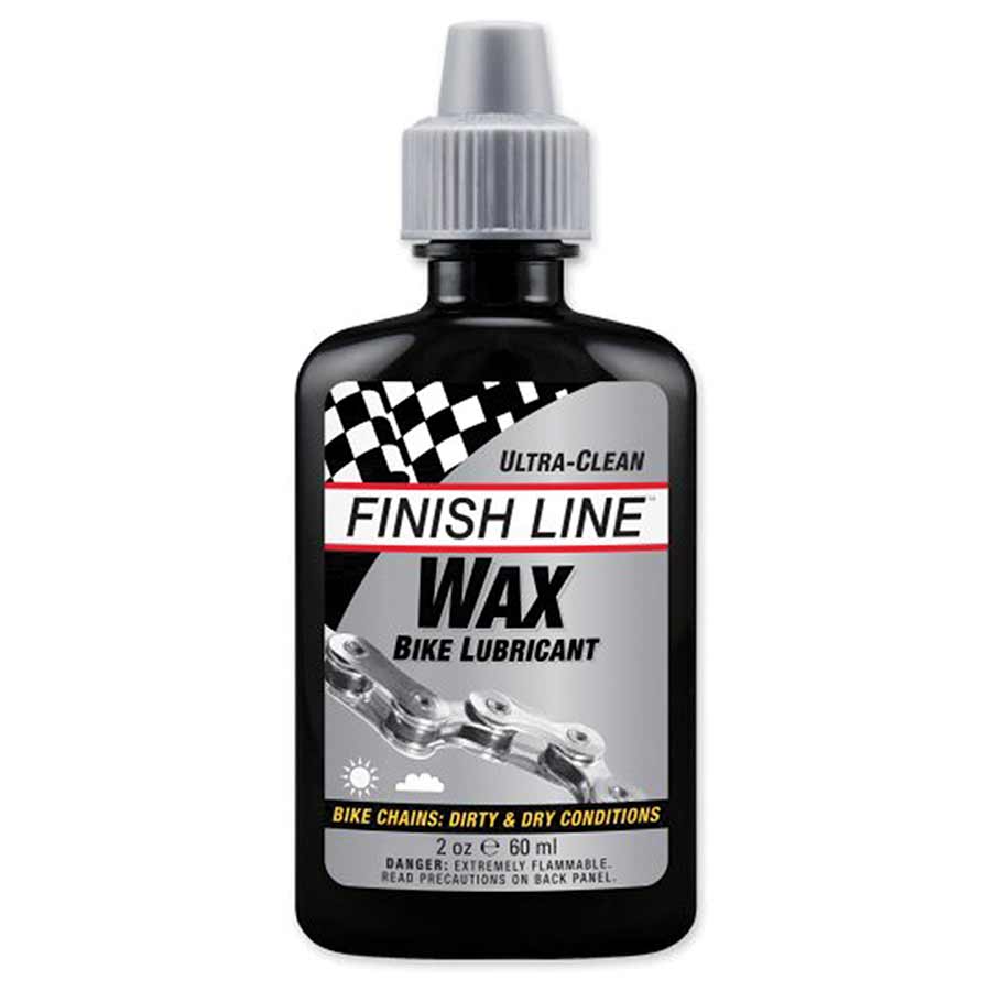 Finish Line Krytech Wax Chain Lube - 2oz Drip Bottle