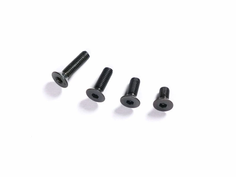 Fox Rear Shock Travel / Stroke Spacer M3 Screws  - Black