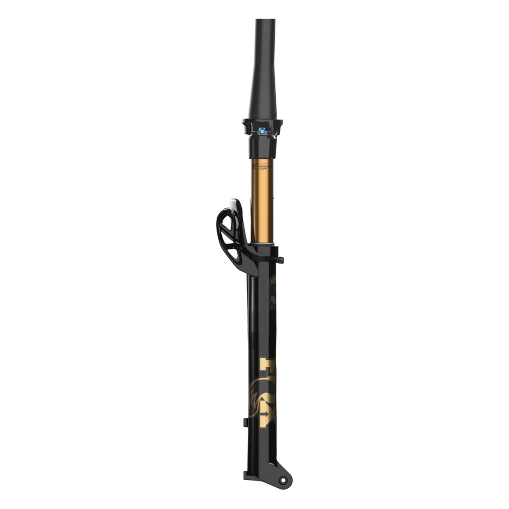 2025 Fox 32 Factory Step Cast - 100mm - GRIP SL - Shiny Black - Image 3