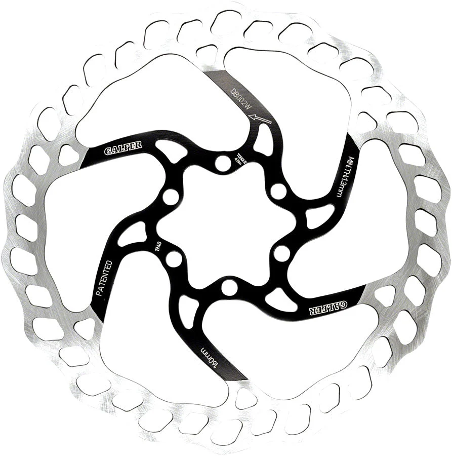 Galfer MTB Rotor - 160mm - 6-Bolt - 1.8mm