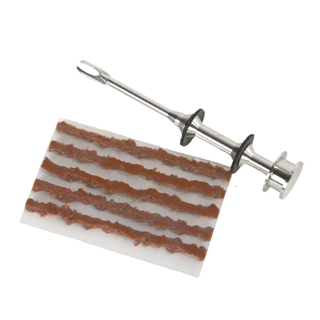 Garrett Dynamics ERM Axle Tire Plug Tool Silver w/5x Bacon Strips - Image 2