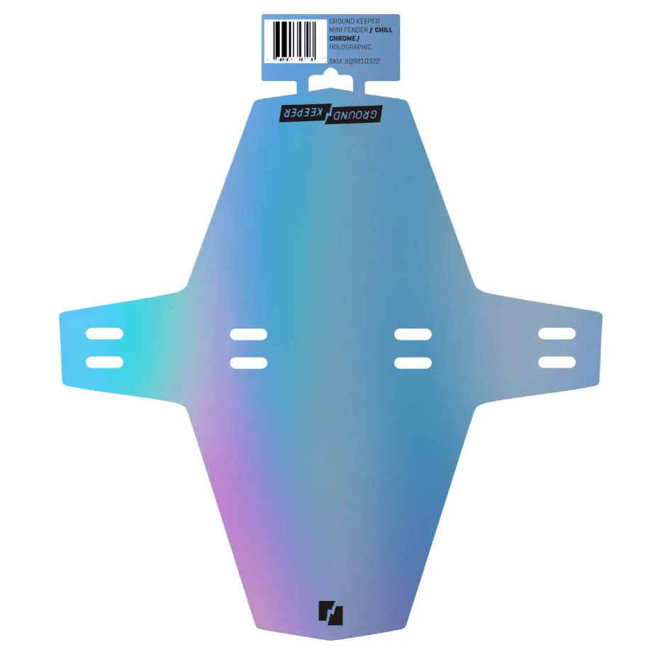 Ground Keeper Chill Chrome Mini Fender - Holographic