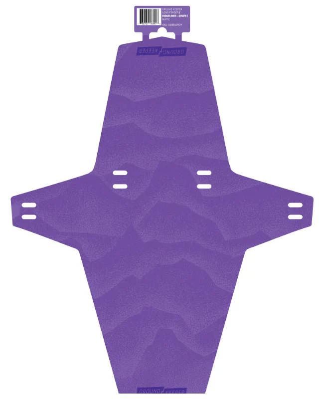 Ground Keeper Ridgelines Long Fender - Grape - Matte