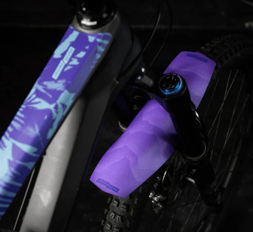 Ground Keeper Ridgelines Long Fender - Grape - Matte - Image 2