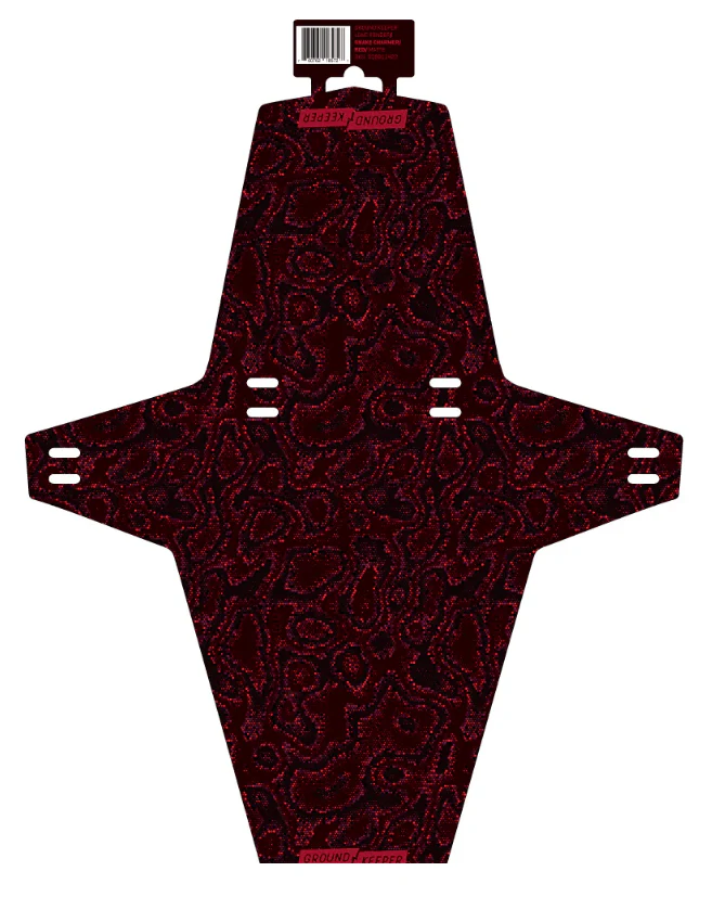 Ground Keeper Snake Charmer Long Fender - Red - Matte