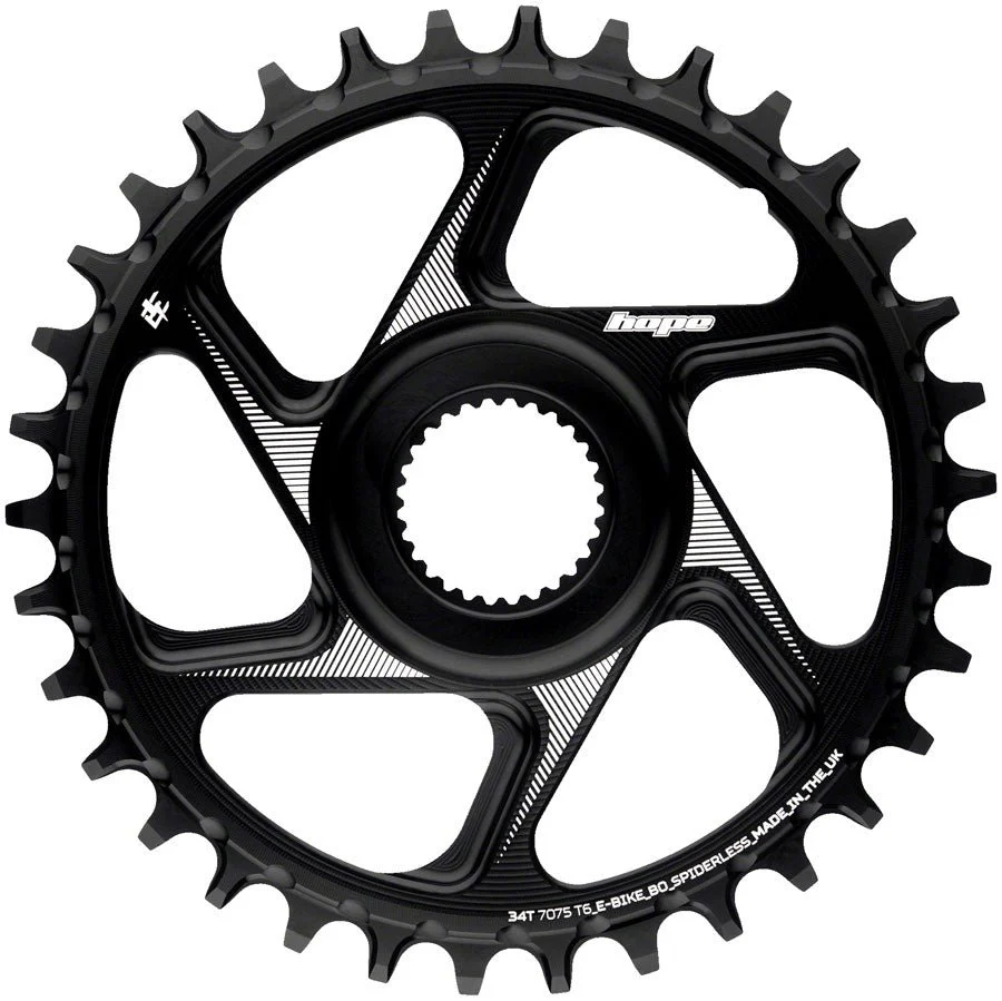 Hope Bosch Gen 4 eBike Chainring - 34t Black