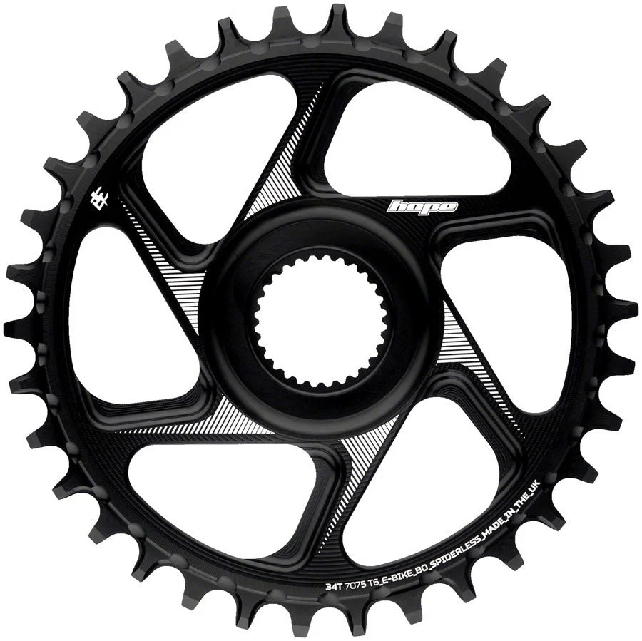 Hope Bosch Gen 4 eBike Chainring - 36t Black