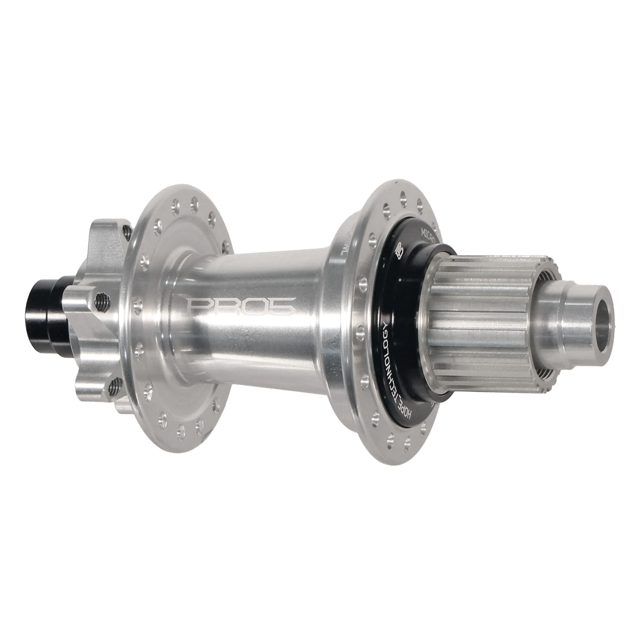Hope Pro 5 Rear Hub - 12x148mm - Micro Spline - 32h - Silver