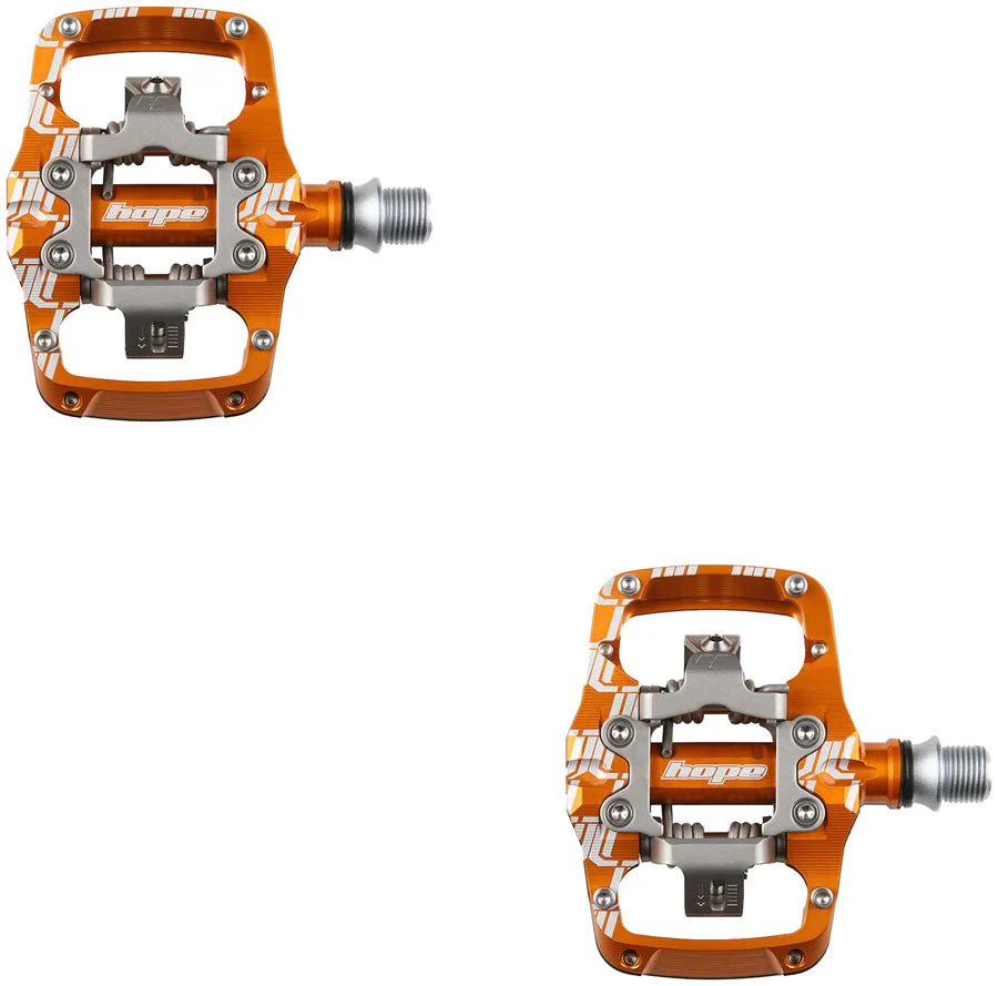 Hope TC Union Clip Pedals - Orange