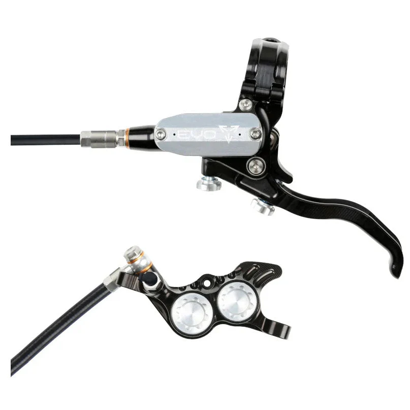 Hope Tech 4 Evo GR4 - Left/Front - Black/Silver