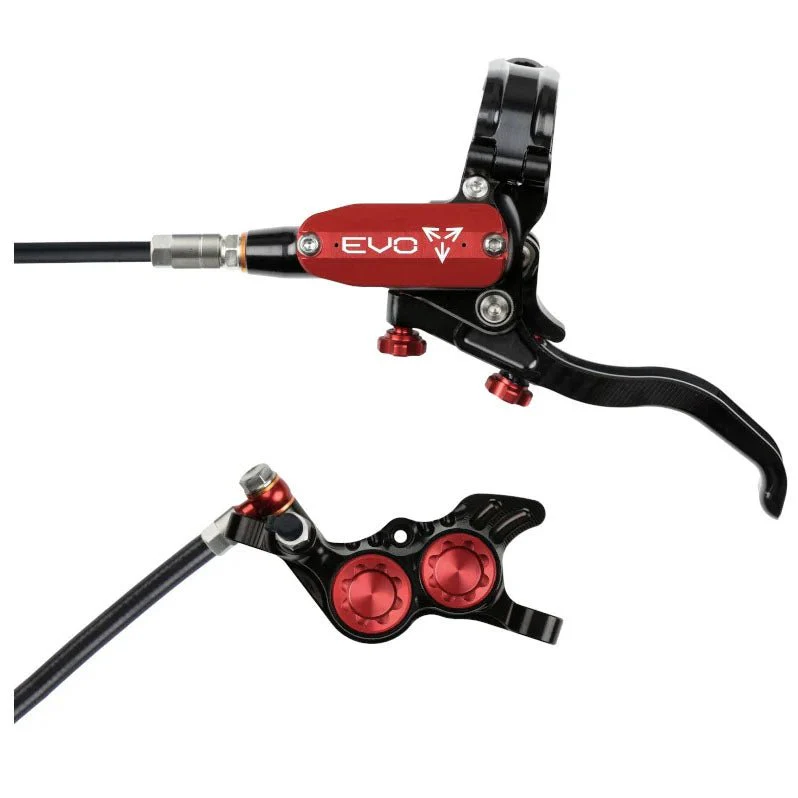 Hope Tech 4 Evo GR4 - Left/Front - Black/Red
