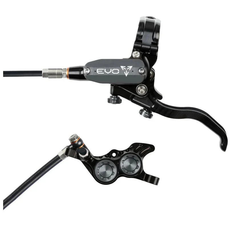 Hope Tech 4 Evo GR4 - Left/Front - Black/Smoke