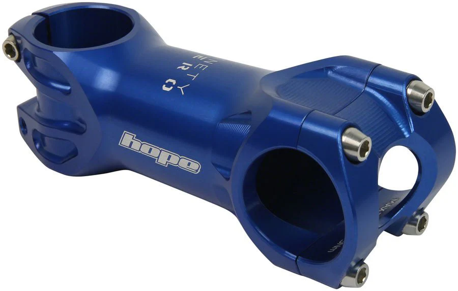 Hope XC Stem - 90mm 31.8 Clamp +/-0 1 1/8" Blue