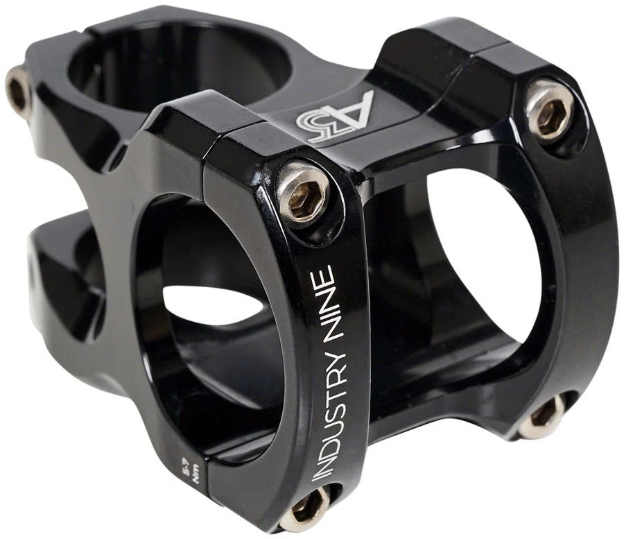 Industry Nine A318 Stem - 31.8mm Clamp - 50mm Length - Black
