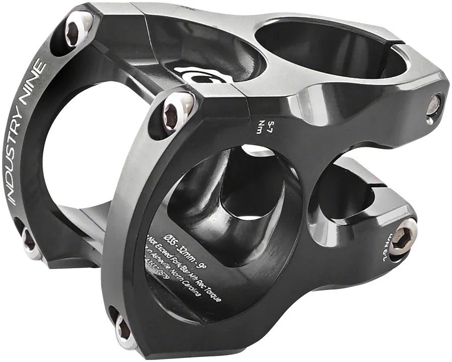 Industry Nine A35 Stem - 35mm Clamp - 32mm Length - Black