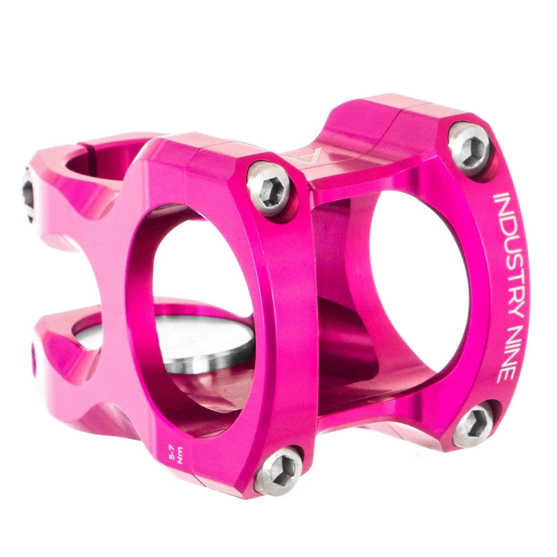Industry Nine A35 Stem - 35mm Clamp - 32mm Length - Pink