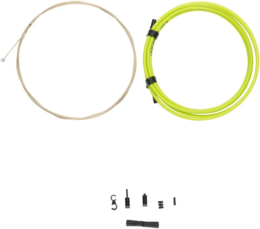 Jagwire 1x Pro Shift Cable Kit - Road/Mountain - SRAM/Shimano - Organic Green - Image 2
